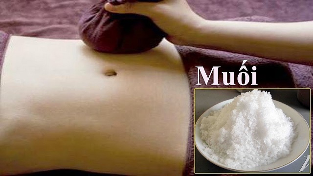 Sử dụng muối giúp làm giảm mỡ bụng nhanh và hiệu quả
