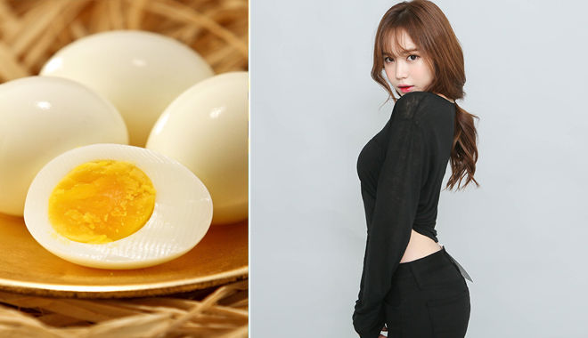 bí quyết giảm cân an toàn với trứng