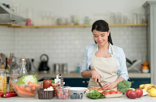 Sắp xếp bếp khóa học giúp loại bỏ thói quen ăn uống thiếu lành mạnh
