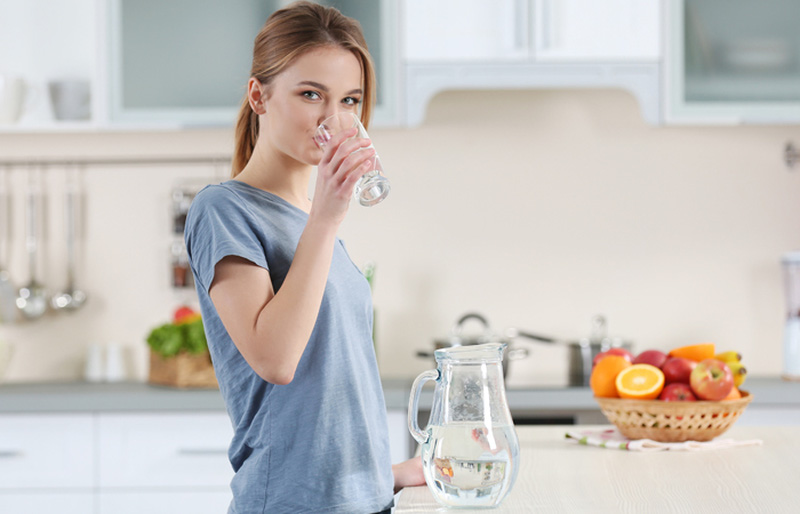 Uống nước lọc giảm cân