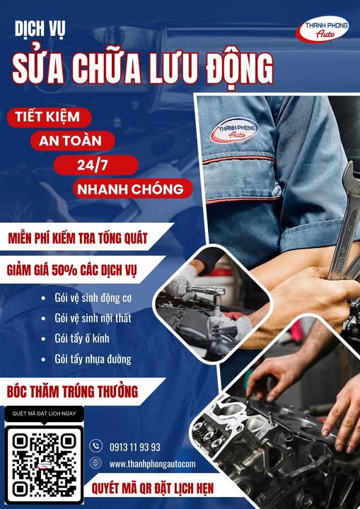 Dịch Vụ Sửa Chữa Ô Tô Lưu Động 24/7 Tại Phường Nhiêu Lộc 10