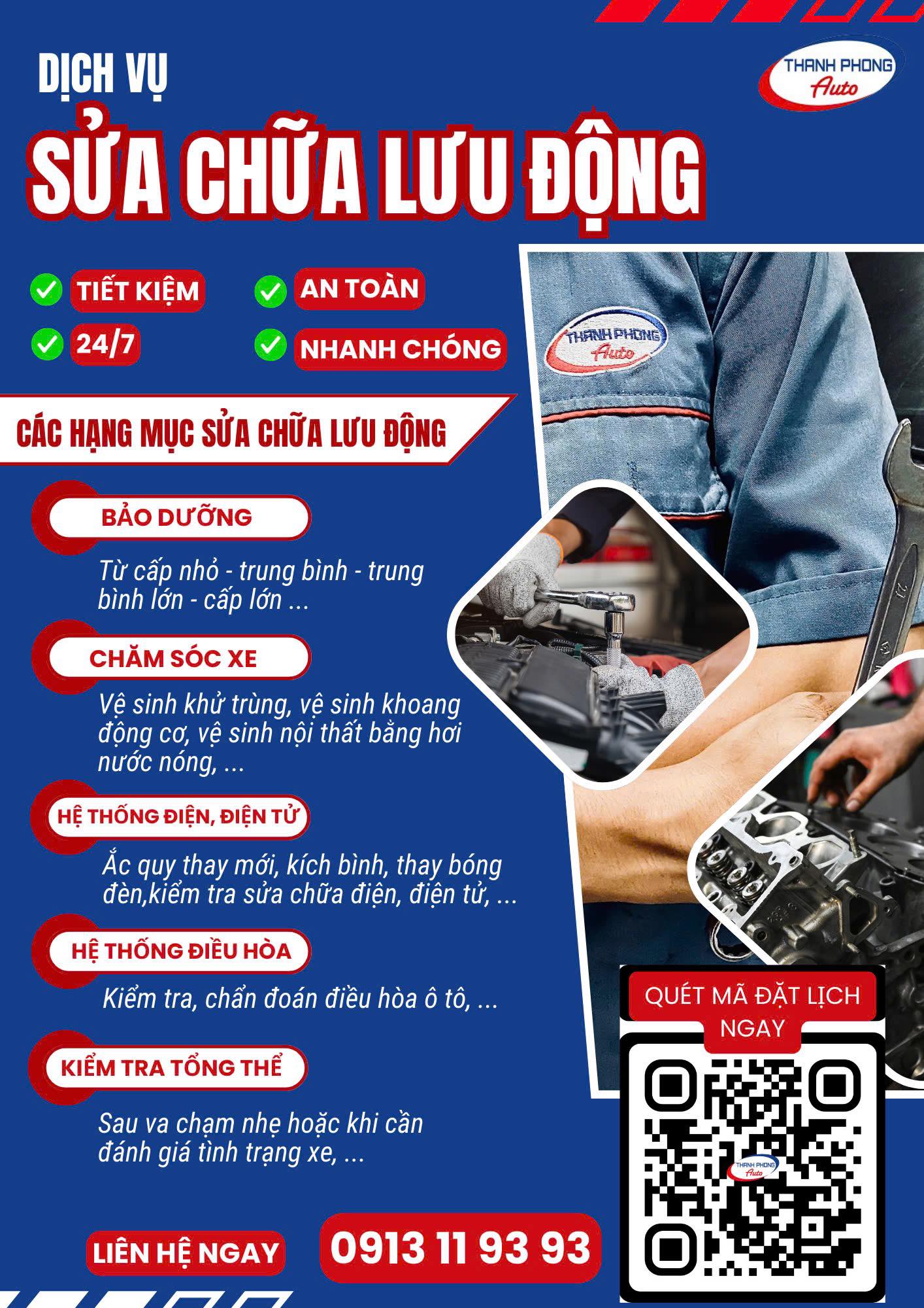 Dịch Vụ Sửa Chữa Ô Tô Lưu Động Phường Chánh Hưng 8