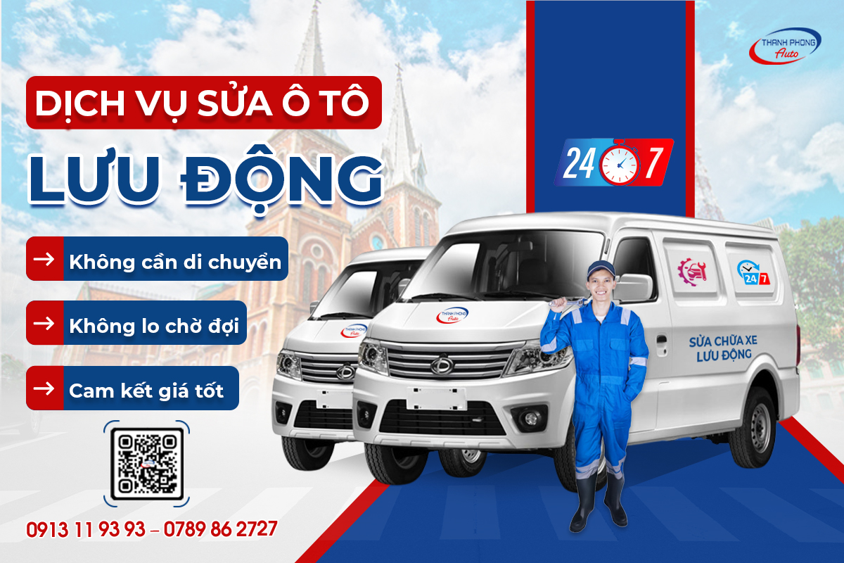 Sửa chữa ô tô lưu động tại nhà Phường Diên Hồng HCM 8