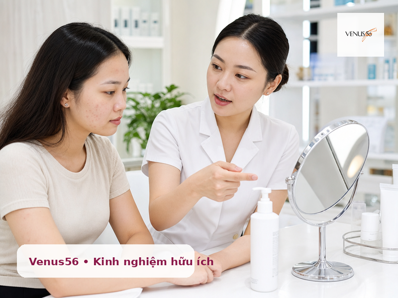 Trị mụn sinh viên: cách chọn spa chăm sóc da uy tín, an toàn và vừa ngân sách 2 trị mụn sinh viên - tư vấn da mụn