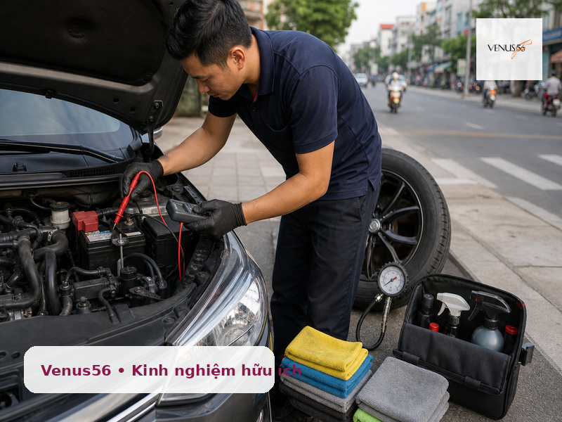 Chăm sóc ô tô lưu động tại phường Tân Thuận: kinh nghiệm chọn dịch vụ tận nơi 3 chăm sóc ô tô lưu động phường Tân Thuận - kiểm tra và chăm sóc xe