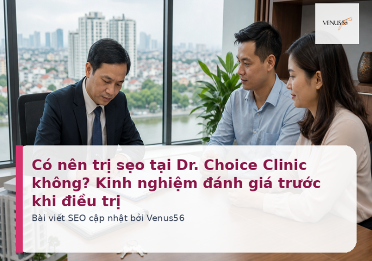 Có nên trị sẹo tại Dr. Choice Clinic không? Kinh nghiệm đánh giá trước khi điều trị