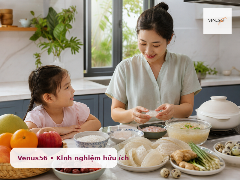 món ngon từ yến sào - chuẩn bị hồ sơ