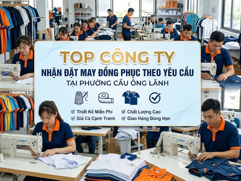Top 6 Công Ty May Đồng Phục Theo Yêu Cầu Tại Phường Cầu Ông Lãnh 7