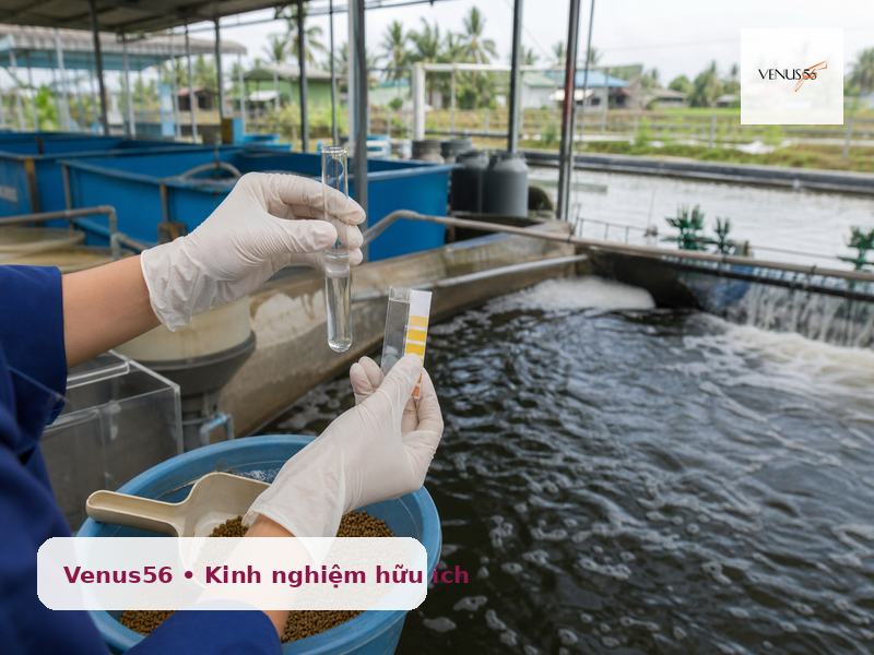 Học nghề nuôi trồng thủy sản ở Nghệ An: kinh nghiệm chọn trường thực hành tốt 3 học nghề nuôi trồng thủy sản ở Nghệ An - kiểm tra chất lượng nước