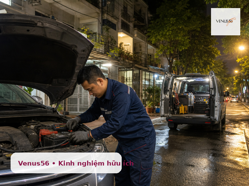 Dịch vụ sửa chữa ô tô lưu động phường Nhiêu Lộc: kinh nghiệm gọi thợ 24/7 an toàn 2 dịch vụ sửa chữa ô tô lưu động phường Nhiêu Lộc - kiểm tra xe tận nơi