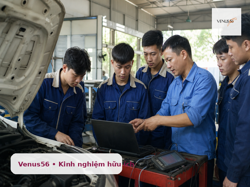 Học công nghệ ô tô ở Nghệ An: kinh nghiệm chọn nơi học thực hành tốt 2 học công nghệ ô tô ở Nghệ An - thực hành công nghệ ô tô