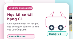 Ảnh đại diện bài học lái xe tải hạng C1 phường Cầu Ông Lãnh