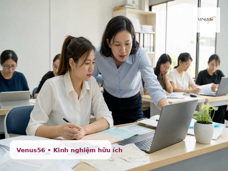 học nghề kế toán doanh nghiệp tại Nghệ An - lưu ý thực tế