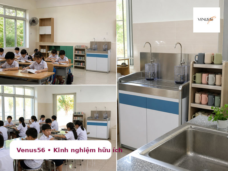 máy lọc nước cho trường học - chuẩn bị hồ sơ