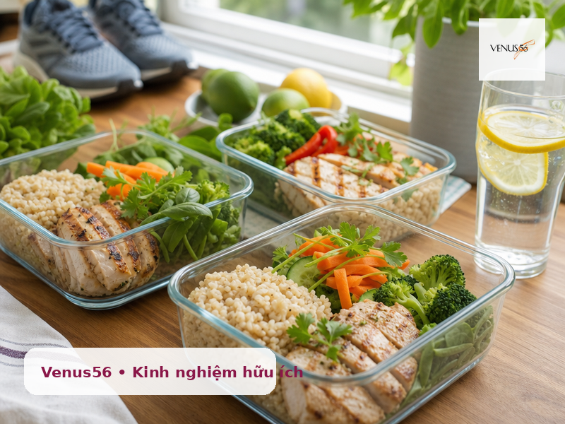 giảm mỡ bụng bằng chanh - phối hợp ăn uống lành mạnh