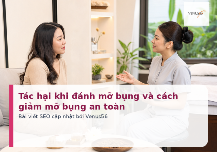 Tác hại khi đánh mỡ bụng và cách giảm mỡ bụng an toàn