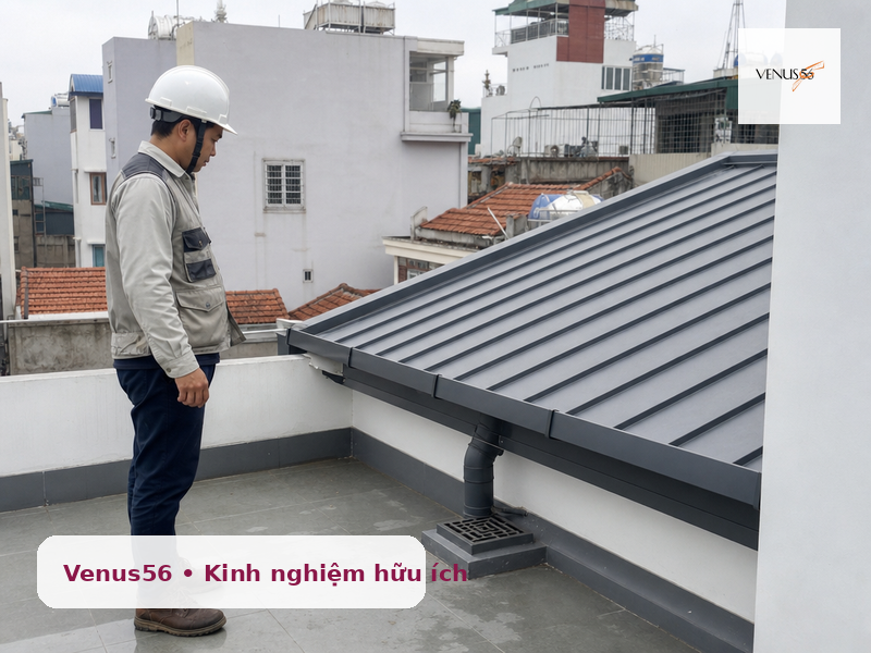 thợ thi công mái tôn Quận Đống Đa - chuẩn bị hồ sơ