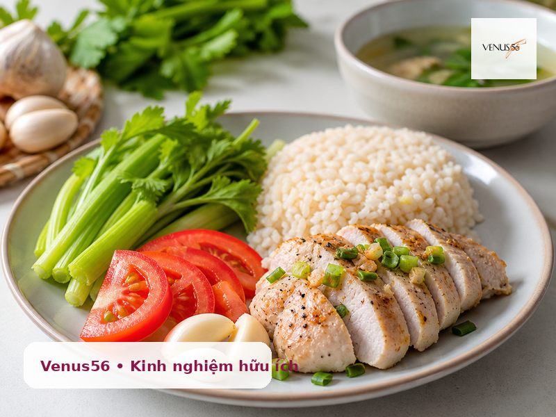 thực đơn ăn kiêng giảm mỡ bụng - chuẩn bị bữa ăn lành mạnh