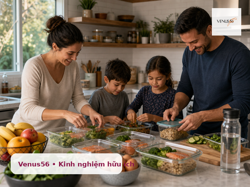 thực đơn ăn kiêng giảm mỡ bụng - phối thực phẩm tại nhà