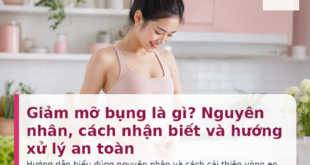 Giảm mỡ bụng là gì? Nguyên nhân và cách xử lý an toàn - Venus56