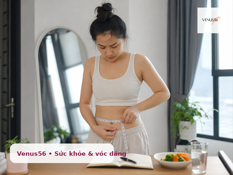 Mỡ bụng dưới là gì? Vì sao thường khó giảm hơn vùng khác? 3 Các yếu tố khiến mỡ bụng dưới khó giảm như stress ăn uống giấc ngủ và tư thế