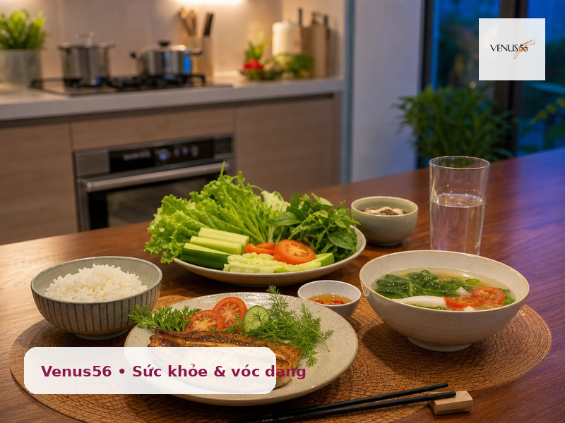 Thói quen buổi tối khiến mỡ bụng dễ tích tụ mà nhiều người không để ý 3 Bữa tối nhẹ đủ đạm và rau giúp hạn chế ăn vặt hỗ trợ vòng eo
