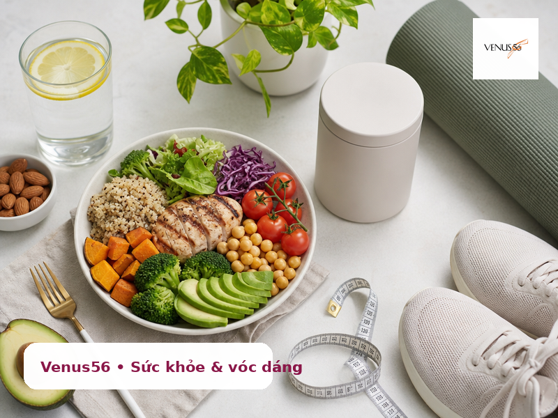 So sánh giảm mỡ bụng bằng ăn uống, tập luyện và sản phẩm hỗ trợ 3 Ăn uống tập luyện và sản phẩm hỗ trợ trong kế hoạch giảm mỡ bụng