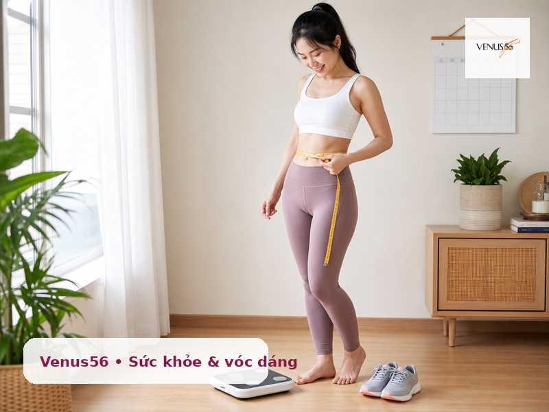 Theo dõi cân nặng và vòng eo khi giảm cân đúng cách