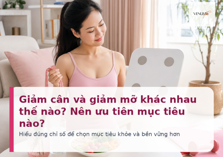 Giảm cân và giảm mỡ khác nhau thế nào nên ưu tiên mục tiêu nào