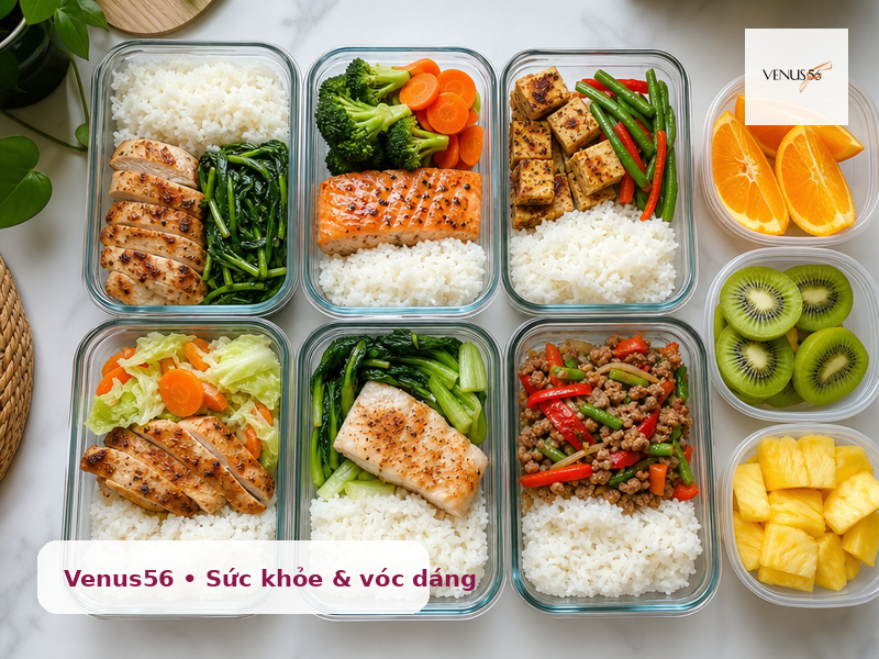 Thực đơn eat clean cân bằng và dễ chuẩn bị tại nhà