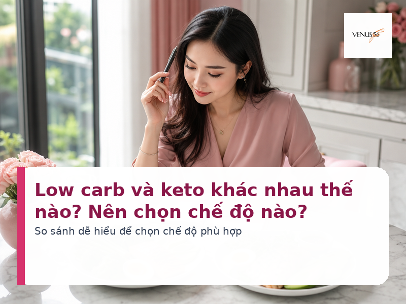 Low carb và keto khác nhau thế nào? Nên chọn chế độ nào? 2 Low carb và keto khác nhau thế nào và nên chọn chế độ nào - Venus56