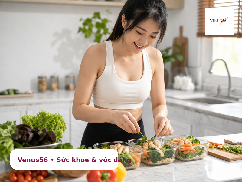 Giảm cân không cần nhịn ăn: cách kiểm soát khẩu phần thông minh 4 Chuẩn bị bữa ăn đủ no và lành mạnh để giảm cân bền vững