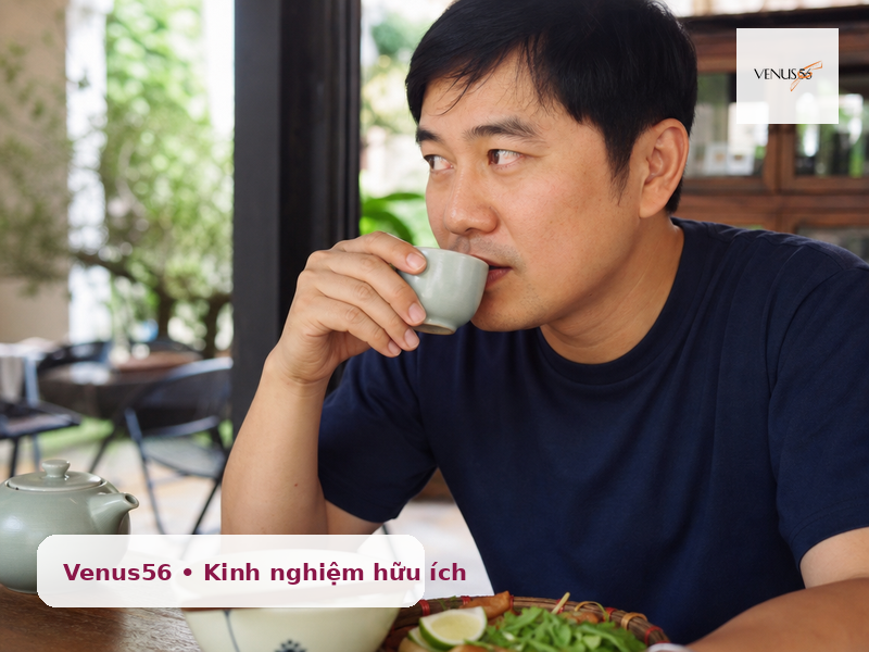 Uống trà sáng khi bụng đói có hại không? Cách uống trà an toàn hơn 2 uống trà sáng khi bụng đói - uống trà sau bữa sáng