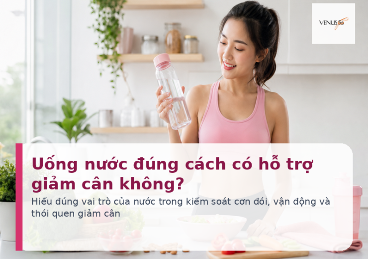 Uống nước đúng cách có hỗ trợ giảm cân không? - Venus56