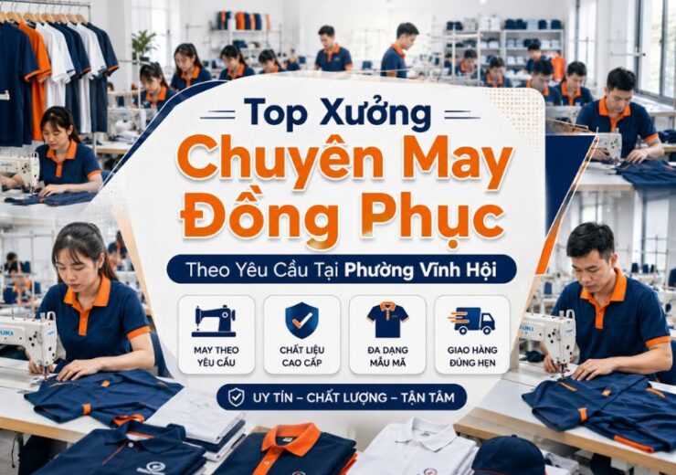 Top 5 Xưởng Chuyên May Đồng Phục Theo Yêu Cầu Phường Vĩnh Hội 1