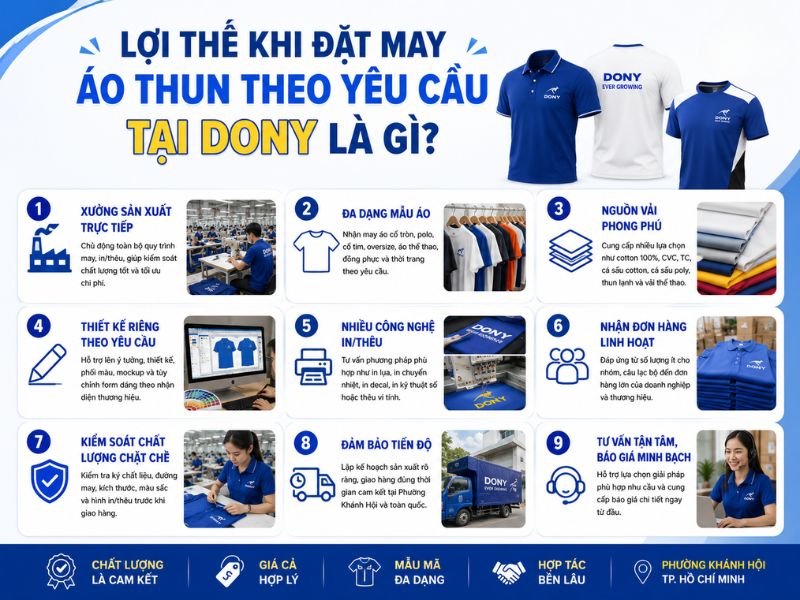 Công ty nhận may đồng phục theo yêu cầu phường Khánh Hội 6 Công ty nhận may đồng phục theo yêu cầu phường Khánh Hội 6