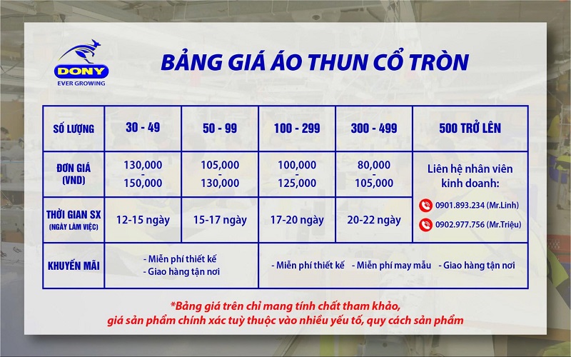 Báo giá may đồng phục theo yêu cầu tại Phường Phú Định 20 Báo giá may đồng phục theo yêu cầu tại Phường Phú Định 20
