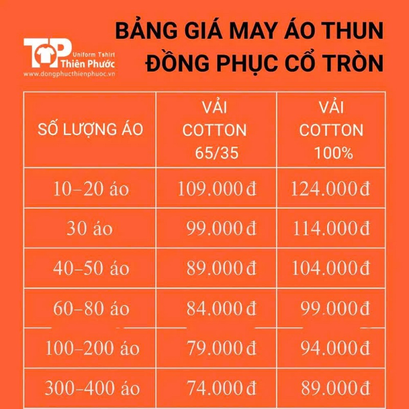 Báo giá may đồng phục theo yêu cầu tại Phường Phú Định 26 Báo giá may đồng phục theo yêu cầu tại Phường Phú Định 26