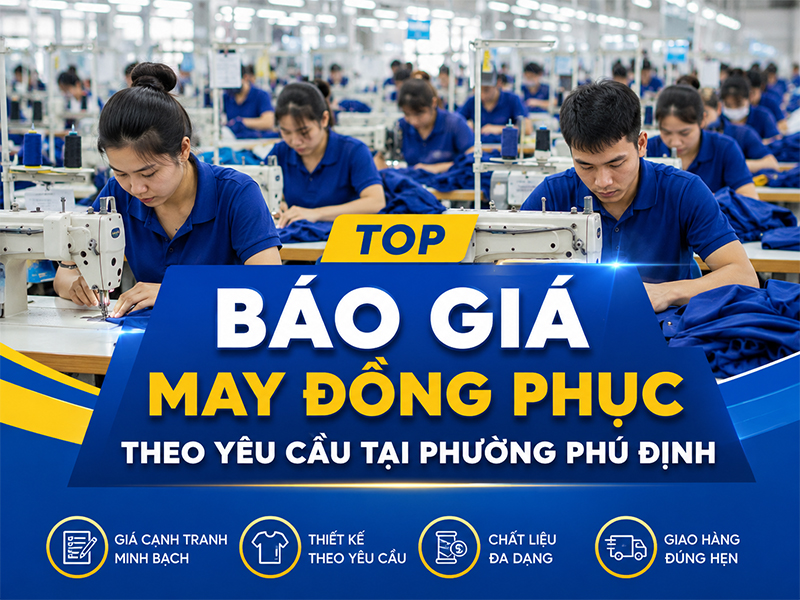 Báo giá may đồng phục theo yêu cầu tại Phường Phú Định 14 Báo giá may đồng phục theo yêu cầu tại Phường Phú Định 14