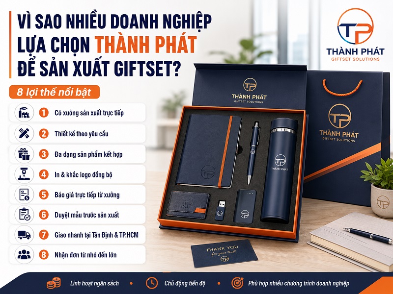 Công ty sản xuất Giftset quà tặng doanh nghiệp phường Tân Định 17 Công ty sản xuất Giftset quà tặng doanh nghiệp phường Tân Định 17