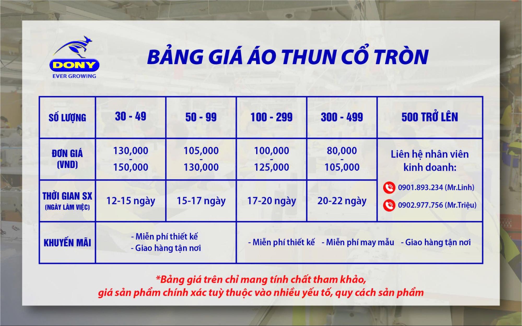Báo giá may đồng phục theo yêu cầu tại Phường Tân Thuận 17 Báo giá may đồng phục theo yêu cầu tại Phường Tân Thuận 17