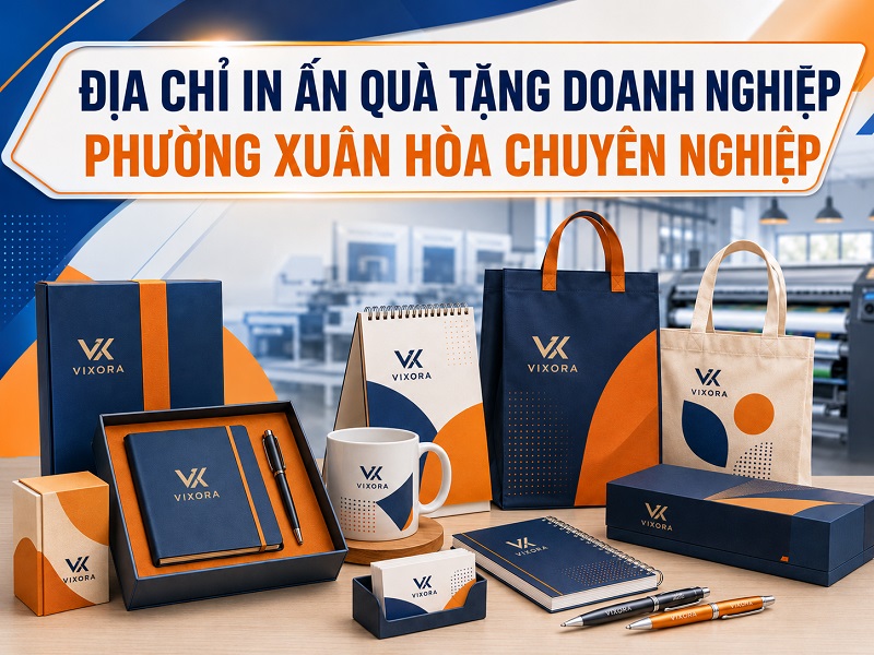 Địa chỉ in ấn quà tặng doanh nghiệp Phường Xuân Hòa 8 địa chỉ in ấn quà tặng doanh nghiệp phường xuân hòa
