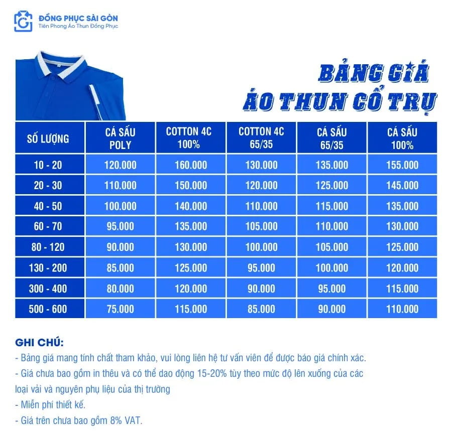 Báo giá may đồng phục theo yêu cầu tại Phường Tân Thuận 21 Báo giá may đồng phục theo yêu cầu tại Phường Tân Thuận 21