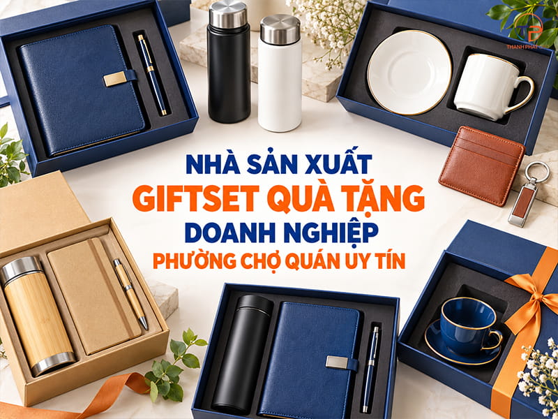 Nhà sản xuất giftset quà tặng doanh nghiệp Phường Chợ Quán 8 Nhà sản xuất giftset quà tặng doanh nghiệp Phường Chợ Quán 8